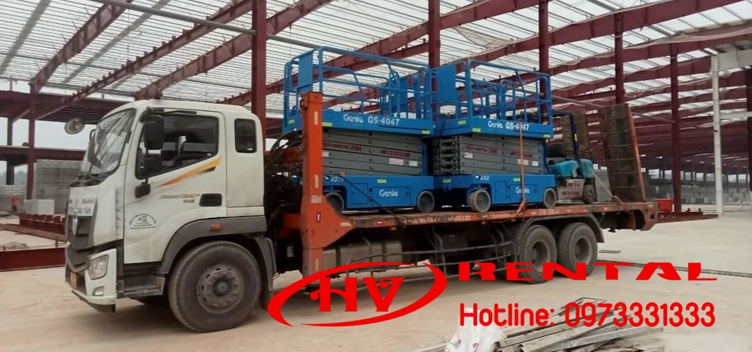 Hải Vân Rental Cho thuê xe nâng người tại Bình Dương