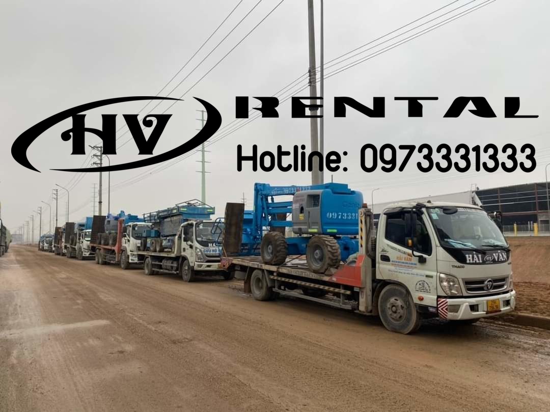 Hải Vân Rental cung cấp dịch vụ cho thuê xe nâng người giá rẻ