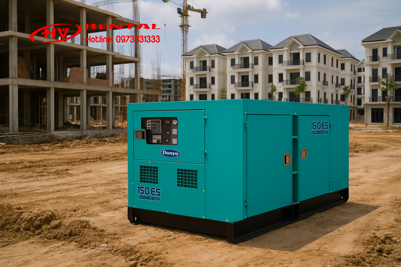 Máy phát điện công trình: Các loại máy và tiêu chí lựa chọn