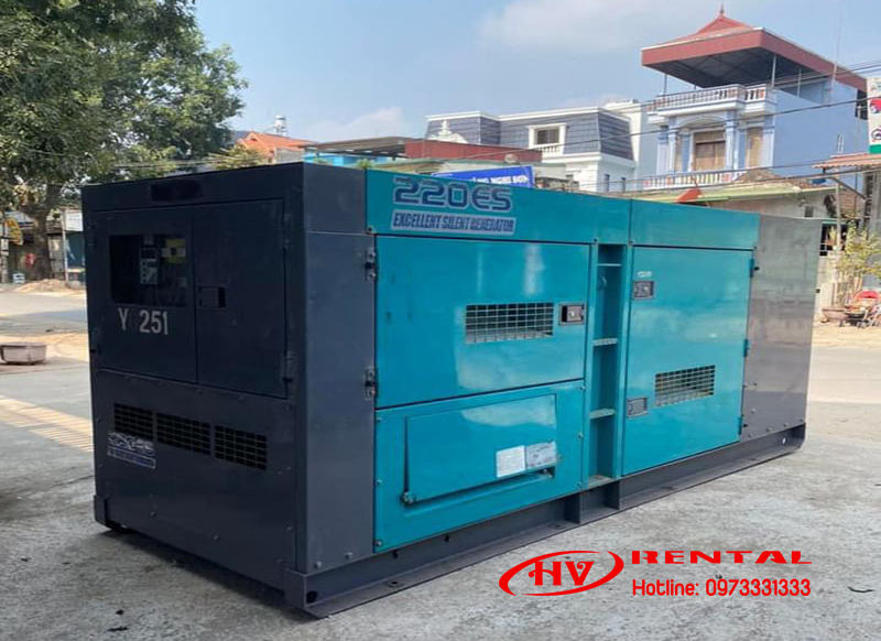 Thuê máy phát điện công trình ở đâu uy tín, giá tốt?